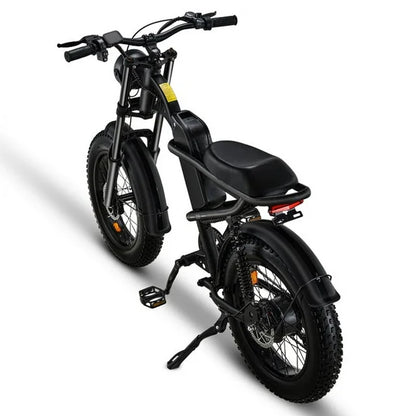Ridingtimes Z8 Snow Ebikes for Adults, 20" Fat Tire, 1500W Motor, 28Mph, 6 Layer Full Suspension