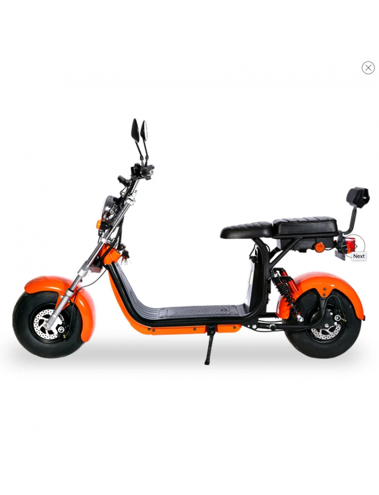 FANCO CITY COCO REIHE 2 REICHWEITE 110 KM 1500 WATT 40AH STRAßENZULASSUNG