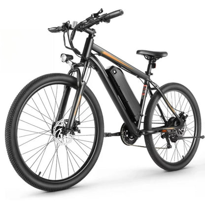 Funcid Electric Bike, Electric Bike for Adults 27.5" EBike 500W Adult Electric Bicycle, 19.8MPH Electric Mountain Bike, 48V 10.4Ah Battery, Lockable Suspension Fork, Shimano 21 Speed, LCD Display