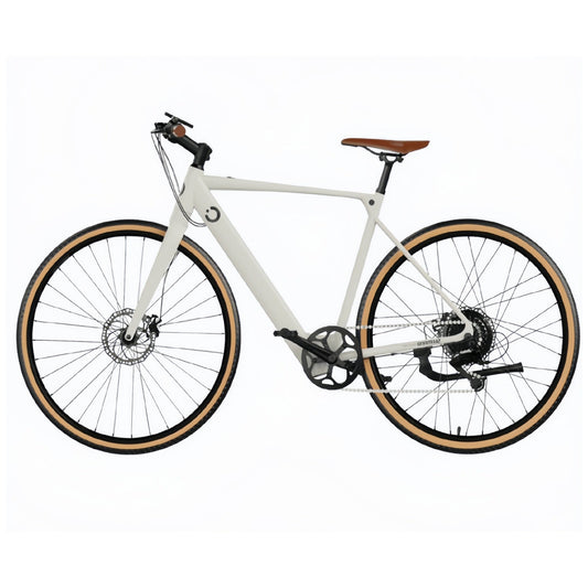 Bicicleta eléctrica Sprint Bicicleta eléctrica urbana de 28" con 70 Km de autonomía, cambio Shimano Altus de 8 velocidades y doble disco de freno hidráulico.