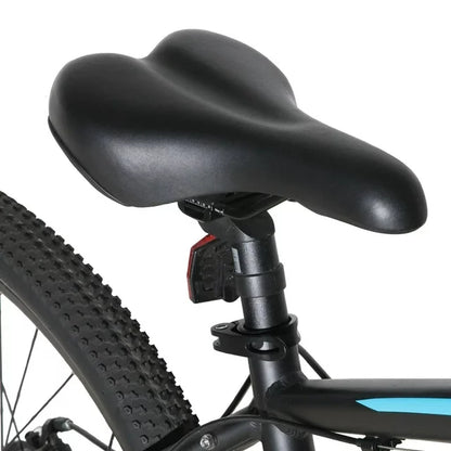 Bicicleta eléctrica de montaña Hiland Rockshark, aluminio, 26/27.5 pulgadas, 350W, 20MPH, bicicleta eléctrica para adultos, Shimano 21 velocidades, freno de disco, horquilla de suspensión con batería extraíble de 36V 10.4Ah